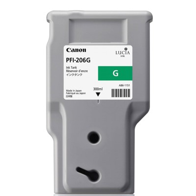 Tusz oryginalny PFI-206G do Canon (5310B001AA) (Zielony)