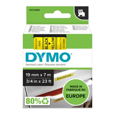 Taśma Barwiąca oryginalny D1-45808 do DYMO (D1-45808) (Żółty)