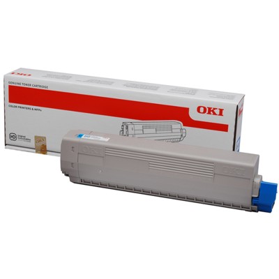 Toner oryginalny C532 1,5K do Oki (46490403) (Błękitny)