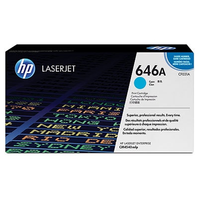 Toner oryginalny 646A do HP (CF031A) (Błękitny)