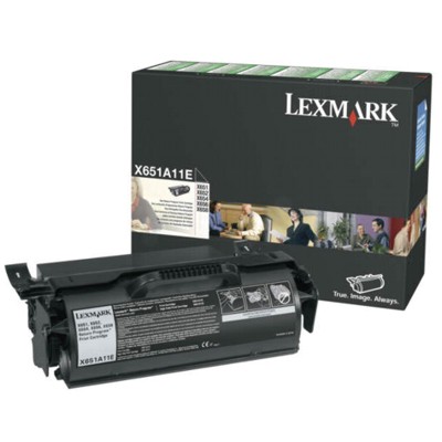 Toner oryginalny X651A11E do Lexmark (X651A11E) (Czarny)