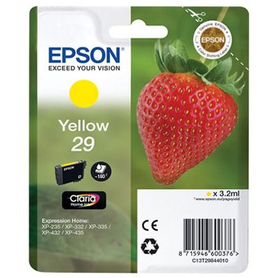 Tusz oryginalny T2984 do Epson (C13T29844010) (Żółty)