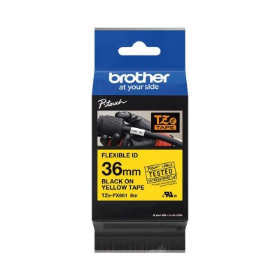 Taśma Flexi oryginalny TZe-FX661 do Brother (TZe-FX661) (Żółty) Taśma Flexi oryginalny TZe-FX661 do Brother (TZe-FX661) (Żółty)