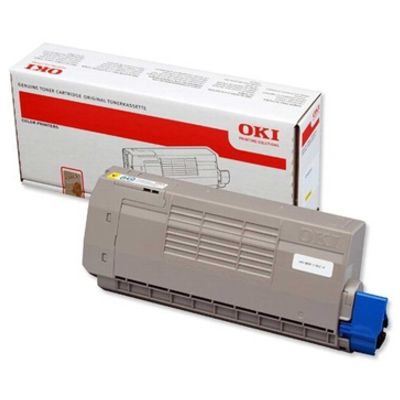 Toner oryginalny C710 do Oki (44318605) (Żółty)