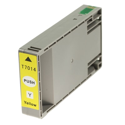 Tusz zamiennik T7014 do Epson (C13T70144010) (Żółty)