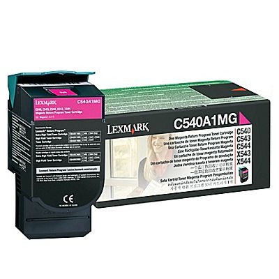 Toner oryginalny C540A1MG do Lexmark (C540A1MG) (Purpurowy)