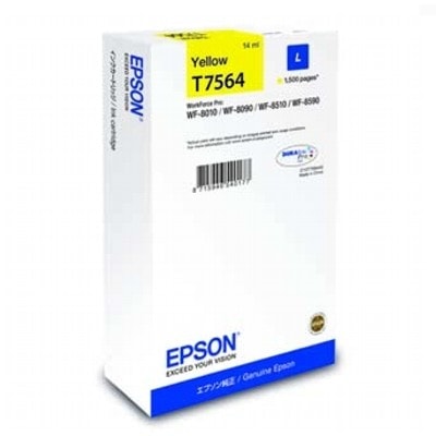 Tusz oryginalny T7564 do Epson (C13T756440) (Żółty)