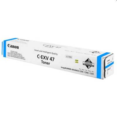 Toner oryginalny C-EXV47 C do Canon (8517B002) (Błękitny)