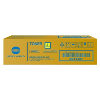 Toner oryginalny TNP-93Y do KM (AE1Y251) (Żółty)