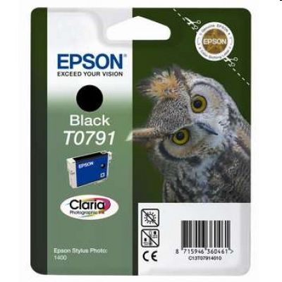 Tusz oryginalny T0791 do Epson (C13T07914010) (Czarny)