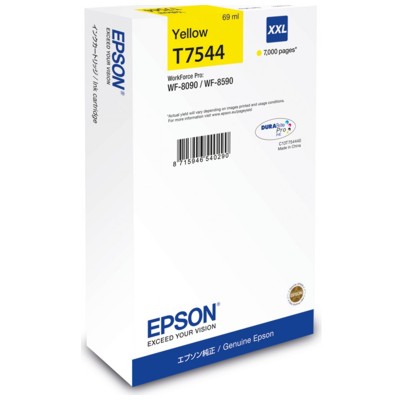 Tusz oryginalny T7544 do Epson (C13T754440) (Żółty)