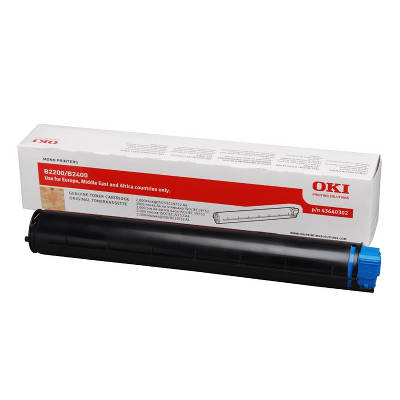 Toner oryginalny B2200/2400 do Oki (43640302) (Czarny)