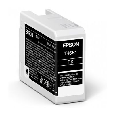 Tusz oryginalny T46S1 do Epson (C13T46S100) (Czarny Foto)