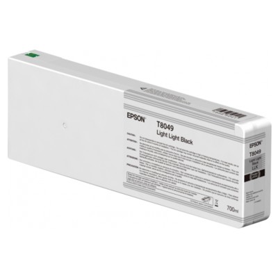 Tusz oryginalny T8049 do Epson (C13T804900) (Jasny jasny czarny)