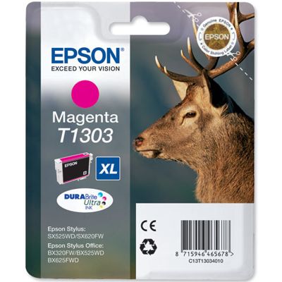 Tusz oryginalny T1303 do Epson (C13T13034010) (Purpurowy)