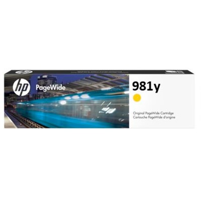 Tusz oryginalny 981Y do HP (L0R15A) (Żółty)