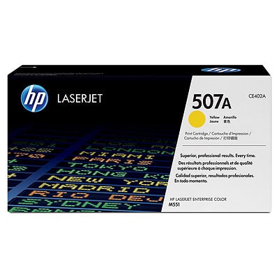 Toner oryginalny 507A do HP (CE402A) (Żółty)