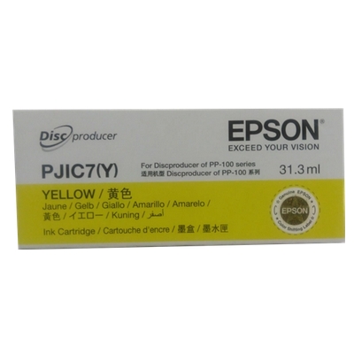 Tusz oryginalny PJIC7(Y) do Epson (C13S020451) (Żółty)