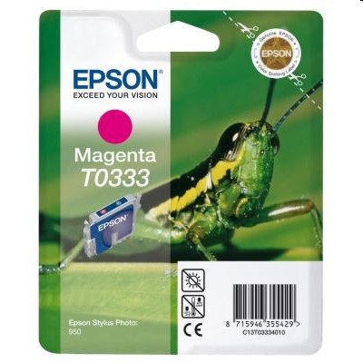 Tusz oryginalny T0333 do Epson (C13T03334010) (Purpurowy)