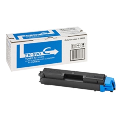 Toner oryginalny TK-590C do Kyocera (TK-590C) (Błękitny)