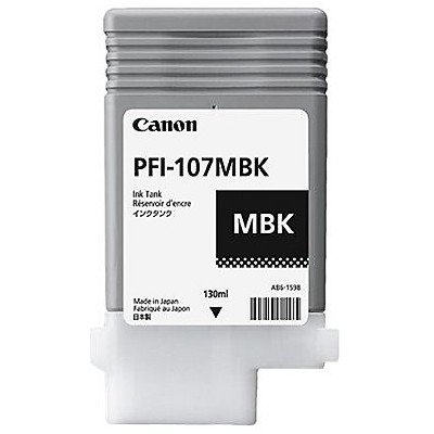 Tusz oryginalny PFI-107MBK do Canon (6704B001) (Czarny matowy)