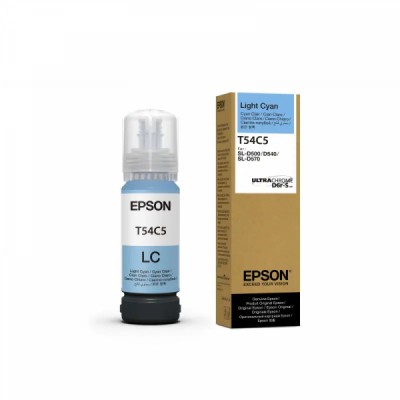 Tusz oryginalny T54C5 do Epson (Jasny błękitny)