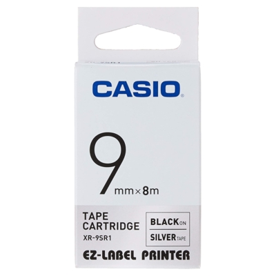 Taśma Barwiąca oryginalny XR-9WE1 do Casio (XR-9WE1) (Biały)