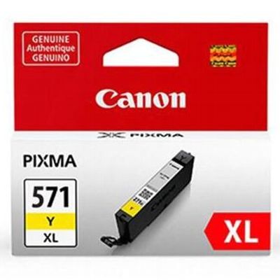 Tusz oryginalny CLI-571 XL Y do Canon (0334C001) (Żółty)