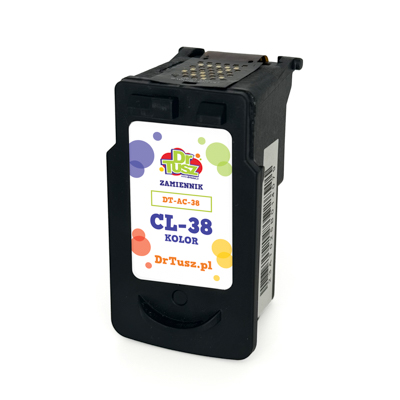 Tusz zamiennik CL-38 do Canon (2146B001) (Kolorowy)