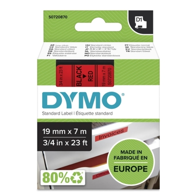 Taśma Barwiąca oryginalny D1-45807 do DYMO (D1-45807) (Czerwony)