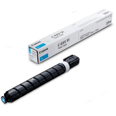 Toner oryginalny C-EXV51 C do Canon (0482C002) (Błękitny)