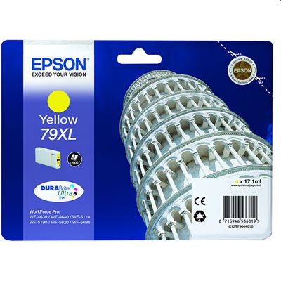 Tusz oryginalny T7904 do Epson (C13T79044010) (Żółty)