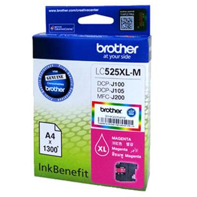 Tusz oryginalny LC-525 XL M do Brother (LC525XLM) (Purpurowy)