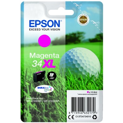 Tusz oryginalny 34xl do Epson (C13T34734010) (Purpurowy)