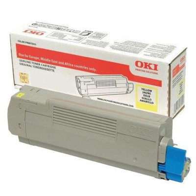 Toner oryginalny C532 6K do Oki (46490605) (Żółty)