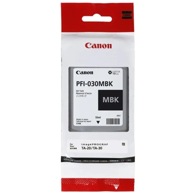 Tusz oryginalny PFI-030MBK do Canon (3488C001) (Czarny matowy)