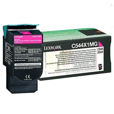 Toner oryginalny C544X1MG do Lexmark (C544X1MG) (Purpurowy)