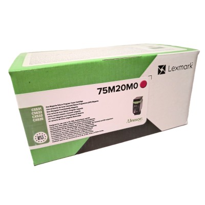 Toner oryginalny 75M20M0 do Lexmark (75M20M0) (Purpurowy)