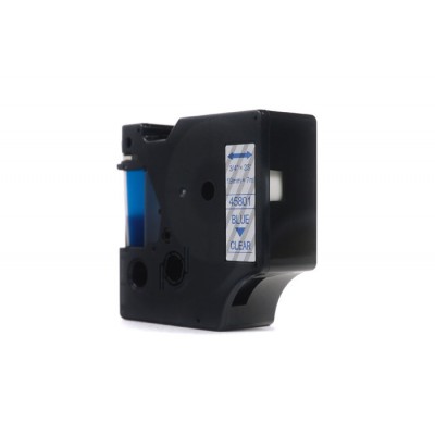 Taśma zamiennik D1-45801 do DYMO (D1-45801) (Przezroczysty) Taśma zamiennik D1-45801 do DYMO (D1-45801) (Przezroczysty)