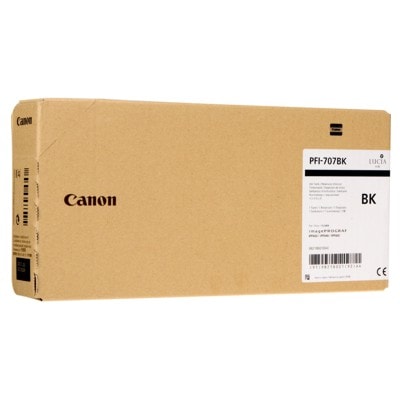 Tusz oryginalny PFI-707BK do Canon (9821B001) (Czarny)