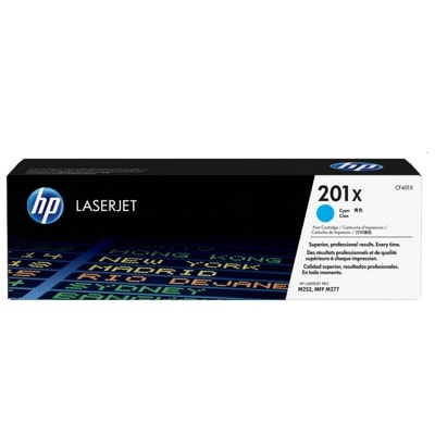 Toner oryginalny 201X do HP (CF401X) (Błękitny)