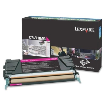 Toner oryginalny C748H1MG do Lexmark (C748H1MG) (Purpurowy)