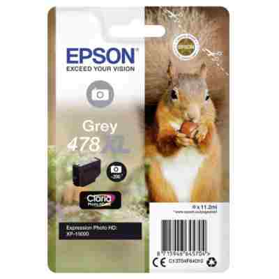 Tusz oryginalny 478 XL do Epson (C13T04F64010) (Grey)