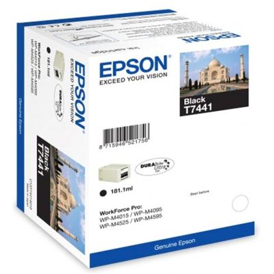 Tusz oryginalny T7441 do Epson (C13T74414010) (Czarny)