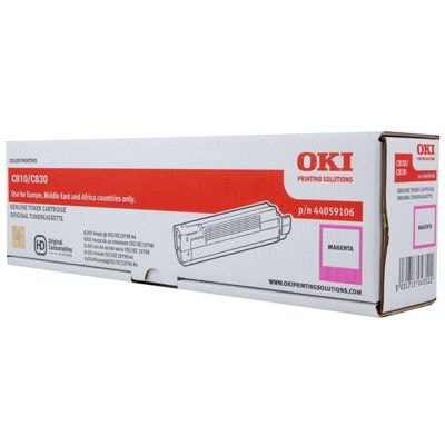 Toner oryginalny C810/830 do Oki (44059106) (Purpurowy)