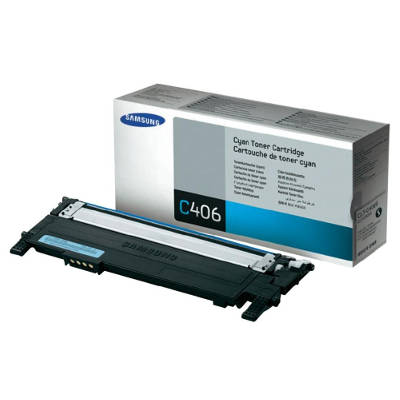 Toner oryginalny CLT-C406S do Samsung (ST984A) (Błękitny)