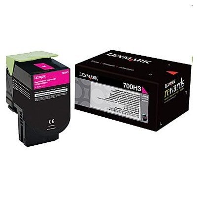 Toner oryginalny 702HM do Lexmark (70C2HM0) (Purpurowy)