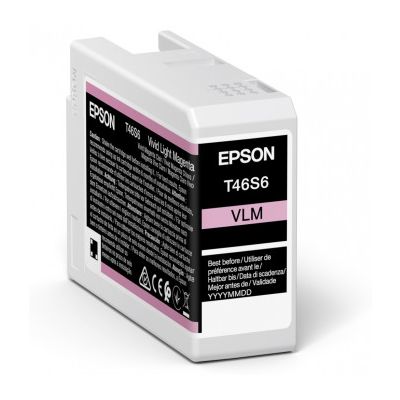 Tusz oryginalny T46S6 do Epson (C13T46S600) (Jasny purpurowy)