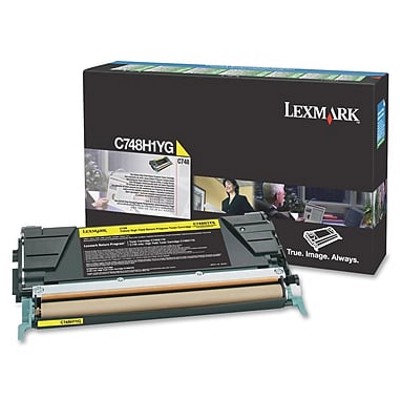 Toner oryginalny C748H1YG do Lexmark (C748H1YG) (Żółty)