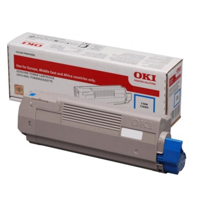 Toner oryginalny C532 6K do Oki (46490607) (Błękitny)